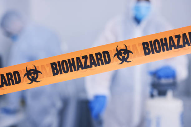 Professional Drug Lab Cleanup technician working in Topanga, CA